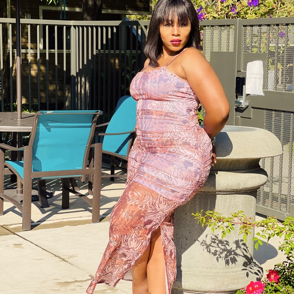 String dress